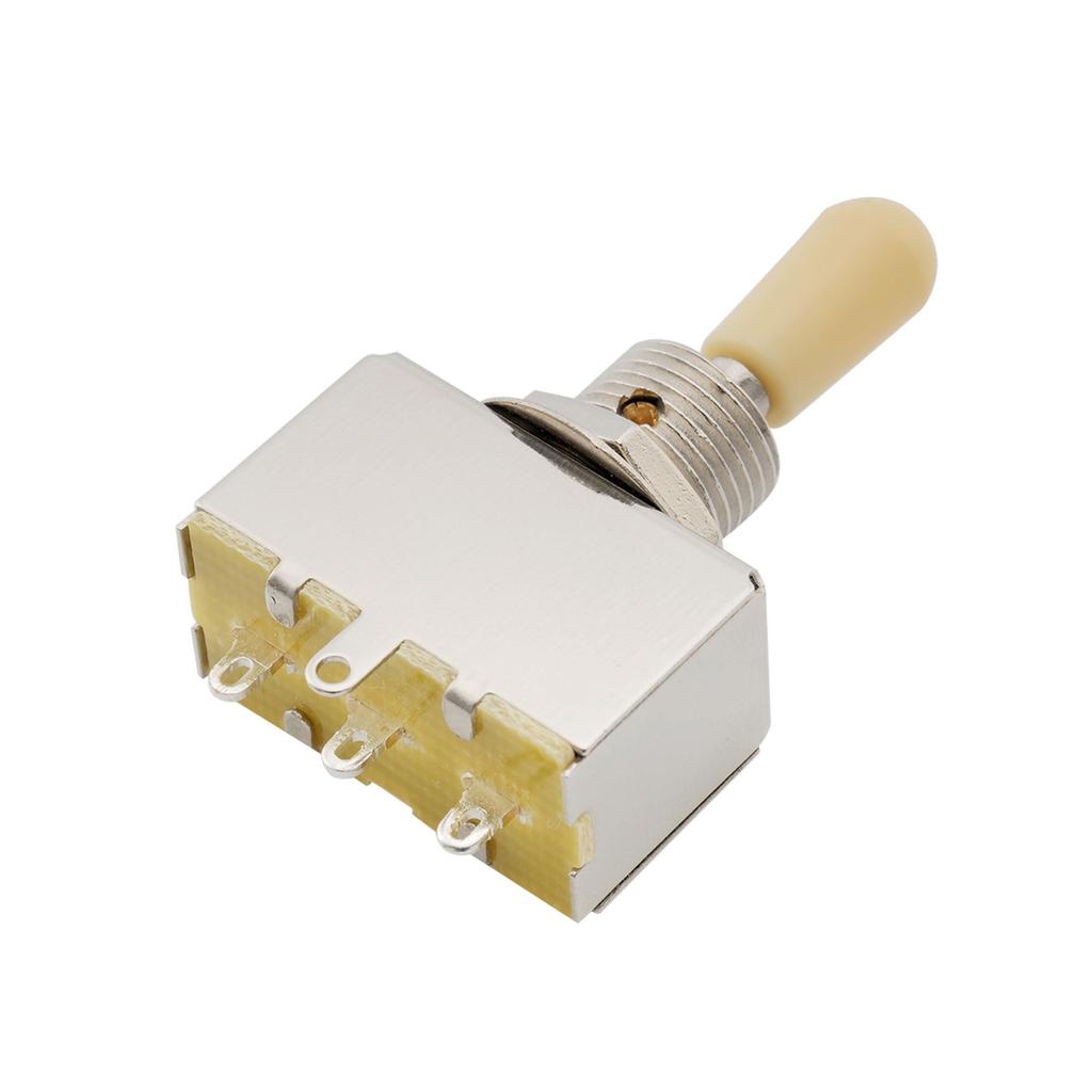 Musiclily3 WAY тумблер метрический тип коробки LP SG электрическая кремовая ручка гитара,