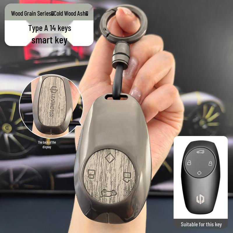 Металлический кейс для ключей для Leapmotor: B10, C01, T03, C11, S01 - Унисекс дизайн