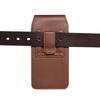 Textured Design PU Leather Belt Clip Case Card Slot Vertical Cover  for Smartphones