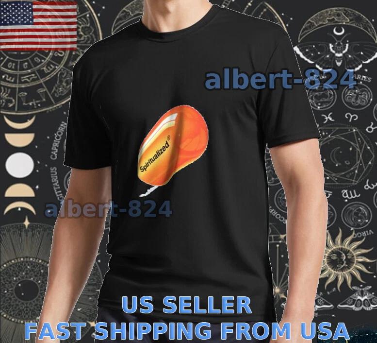 NEW SHIRT SPIRITUALIZED T shirt FUNNY AMERICAN UNISEX SIZE S TO 5XL