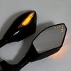 Pair LED Mirrors For SUZUKI GSXR 600 750 1000 Hayabusa GSF SV Katana TL1000R