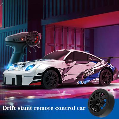 Радиоуправляемая машина 2.4G RC Дрифт-кар 4WD Высокоскоростная электрическая гоночная модель автомобиля Игрушка Подарки на день рождения Рождество для мальчиков девочек