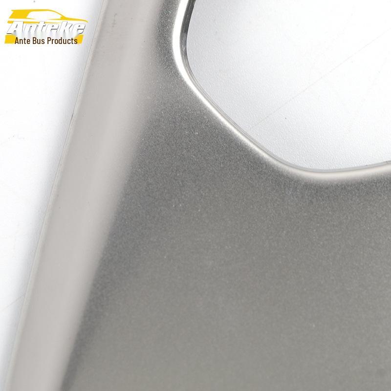 21 UNI-K Stainless Steel Seat Control Switch Decorative Sticker - Bright Ring Accessory