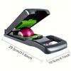 16 in 1 Vegetable Chopper Multifunctional Food Slicer Dicer with Interchangeable Blades Manual Kitchen Cutter for Onion Potato Carrot