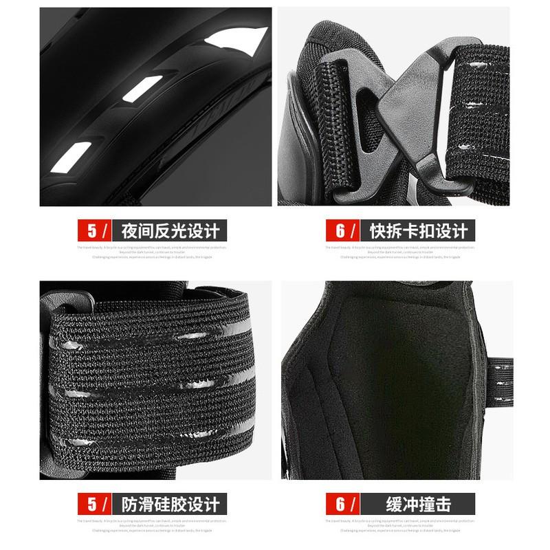 VEMAR Motorcycle Knee Pads Carbon Fiber Pattern Lightweight Breathable Impact Protection Cycling Protective Gear Safety Adult