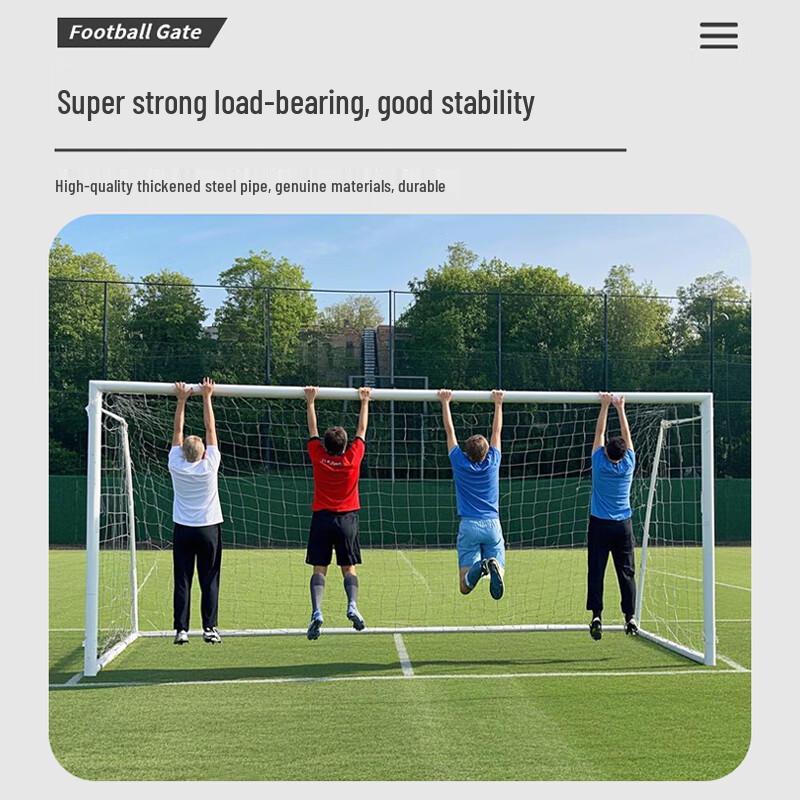 Weishidun Steel Portable Football Goal with Net