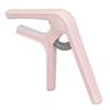 Sturdy Pink ABS Guitar Capo Spring Clamp for Acoustic Guitar 25-26s
