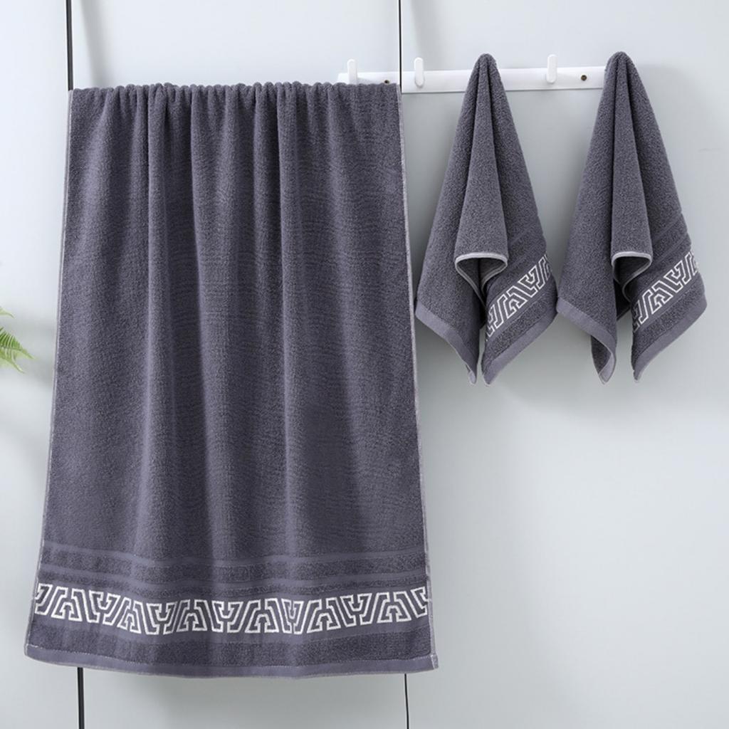 Новое банное полотенце из чистого хлопка, 32 нити, ретро этнический стиль, большое, толстое, быстросохнущее, впитывающее, хлопковое бытовое полотенце для мужчин и женщин