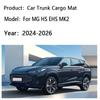 Car Trunk Mat For MG HS EHS MK2 2024-2026 Cargo Boot Storage Liner Carpet Leather Pad Waterproof Cushion Interior Accessories