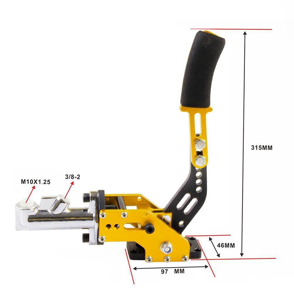 Алюминиевый универсальный гидравлический рычаг ручного тормоза для дрифтового ручного тормоза для модификации автомобиля Racing Drift Competitive E-Brake