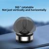 Car Magnetic Vacuum Suction Phone Holder 360 Degree Rotating Aluminum Alloy Adsorption Bracket Double-sided Suction Phone Holder