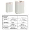 Foldable Laundry Hamper Basket with Handles Large Linen Fabric Collapsible Storage Bin for Clothes, Toys Organizer for Bathroom