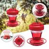 Outdoor Hummingbird Feeder First Nature Bee Proof Hummingbird Feeder-built-in Ant Shield-round Perch-wide Mouth