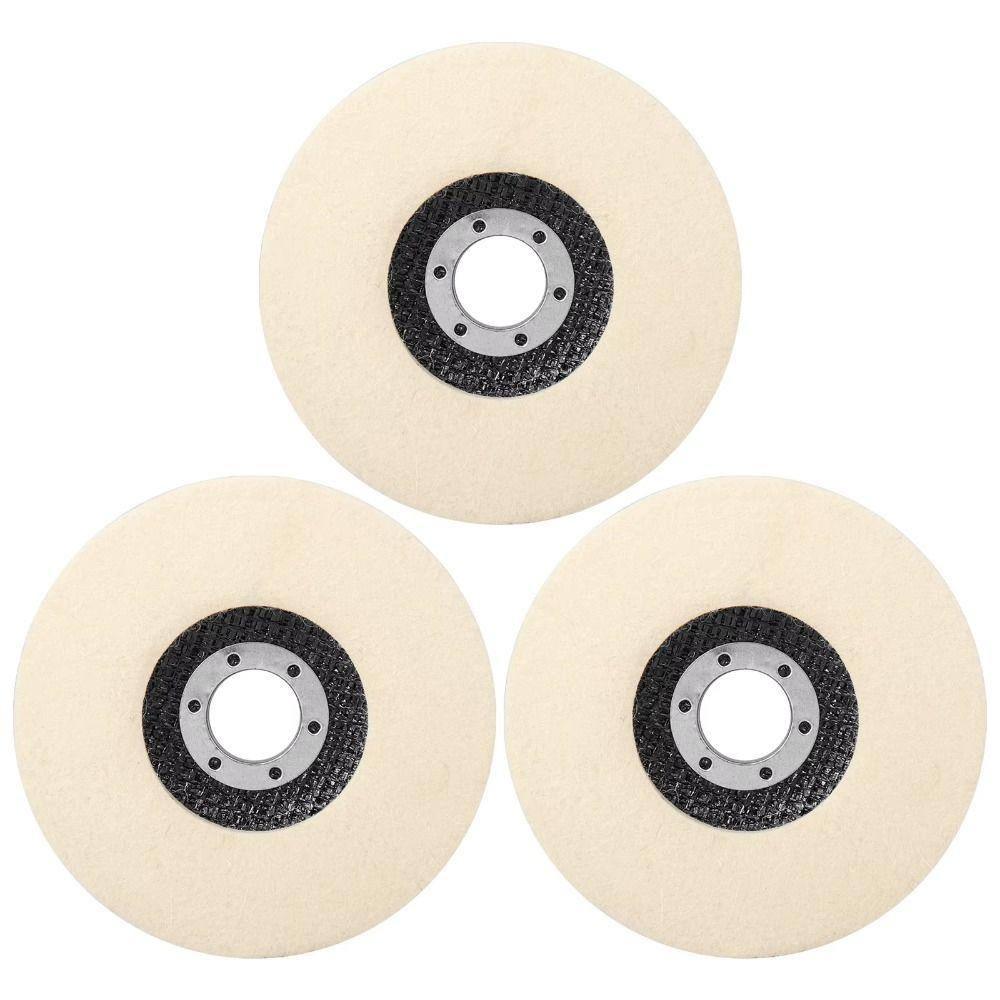 Wool Polishing Disc Polishing Flap Disc Angle Grinder Polishing Wheel Angle Grinder Use