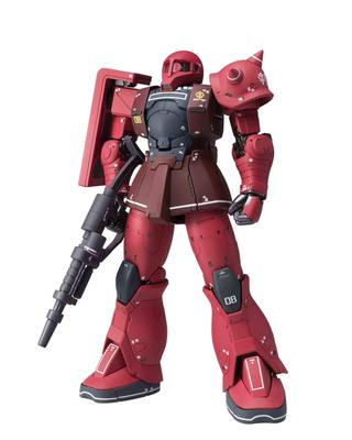 TAMASHII NATIONS Фигурка GUNDAM FIX из КОМПОЗИТНОГО МЕТАЛЛА Мобильный костюм Gundam THE ORIGIN Zaku I эксклюзивная 180-мм окрашенная подвижная фигурка MS-05S (Чар'с