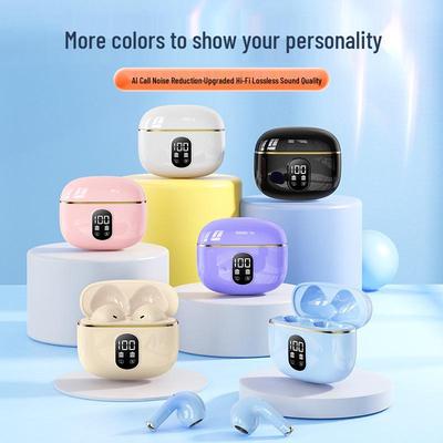 Беспроводные внутриканальные наушники X87 TWS с поддержкой Bluetooth, стереозвуком и цифровым индикатором заряда батареи.