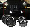 7-inch 75W LED Headlight for Jeep Wrangler - Modified Car Headlight
