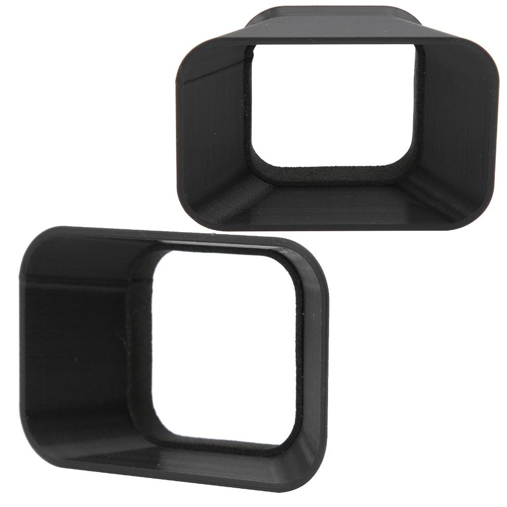 2 Pcs Hard Plastic Sunshade Lens Hood Portable Camera Sunshade Hood Camera Accessories
