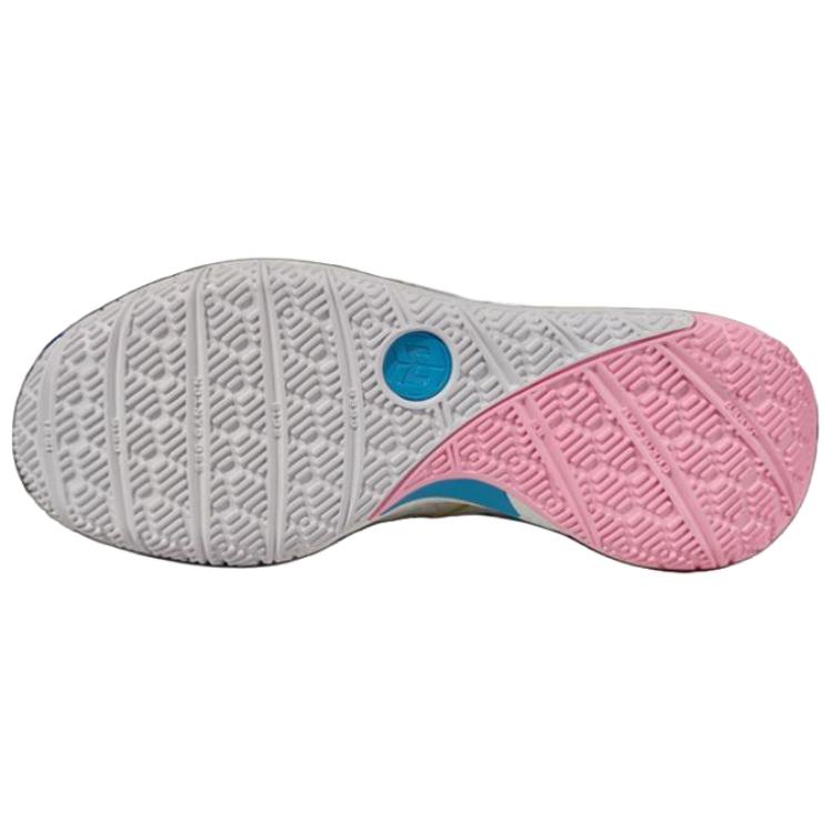 Li-Ning CJ-2 Donut Удобные амортизирующие легкие кроссовки для баскетбола с низким верхом, мужские кроссовки белого и коричневого цвета ABAS001-10