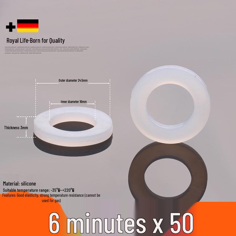 Силиконовая резиновая шайба 1 дюйм для водопроводных труб и счетчиков