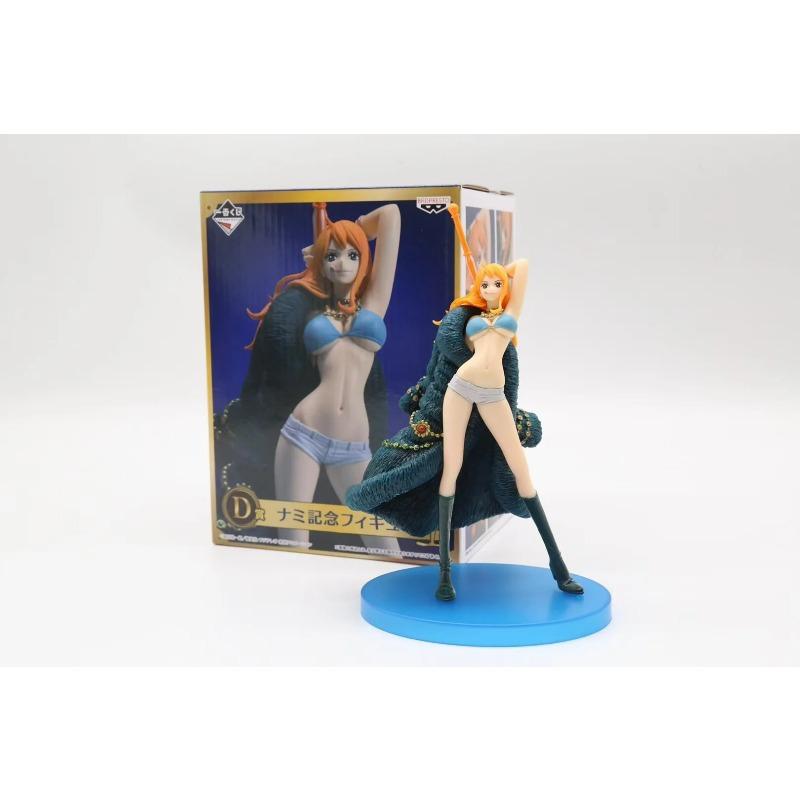 Фигурка Аниме One Piece 20-й Юбилей Синяя Версия Luffy Zoro Chopper Sanji Robin Franky Usopp Nami Brook Фигурка Действия Модель Игрушка