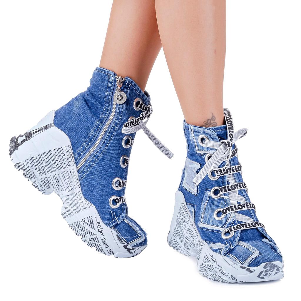 Джинсовые сапоги Обувь, Женские спортивные сапоги ручной работы, Синие туфли, Женские сексуальные сапоги, Ботинки на каблуке, Спортивные высокие сапоги, Обувь Подарок на день рождения