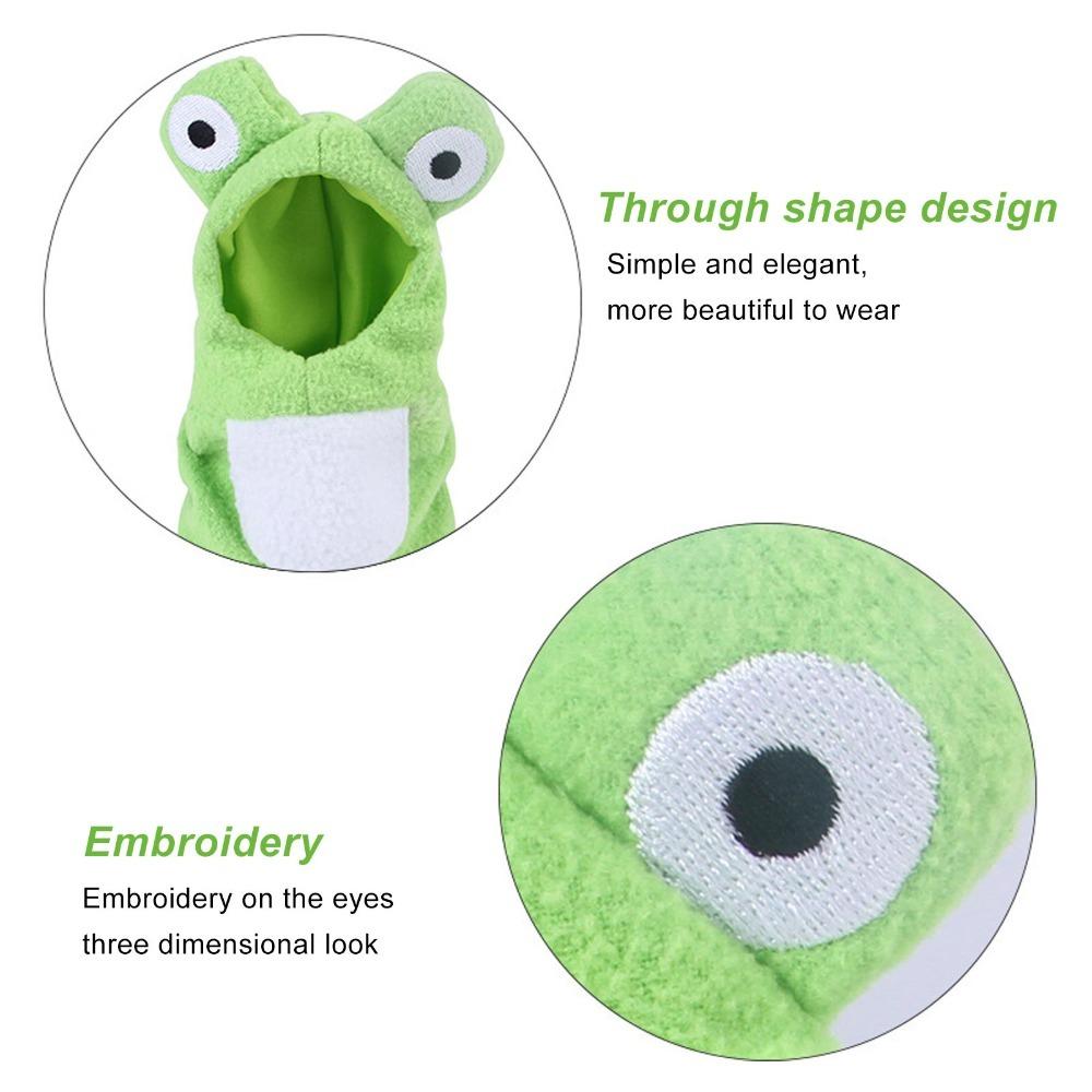 Hoodie Design Bird Diaper Flight Suit Green Color Small Animals Clothes For Parrots