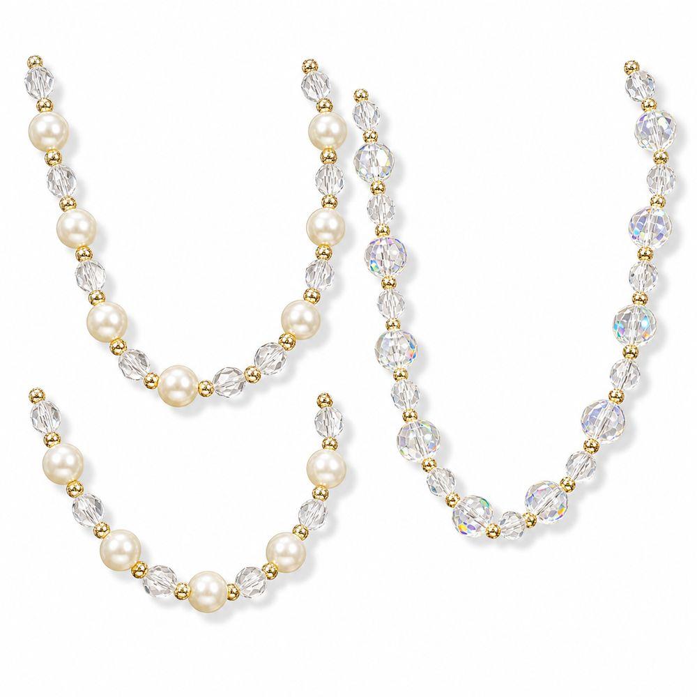 Acrylic Bead Garland Pearl Bead Garland Decorative Bead Chain Tree Bead Garland Holiday Home Decor
