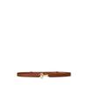 Кожаный узкий ремень с застежкой-тоггл Lauren Ralph Lauren Модель Walrblt0f320311200