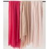 Solid Color Cotton And Linen Scarf Women'S High-End Sense Thin Long Yarn Scarf Sunscreen Shawl Commuter Simple Silk Scarf