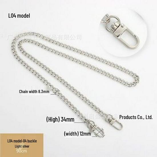 Металлические цепочки для сумок премиум-класса в разных стилях - Продаются отдельно