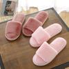 Cute Solid Soft Plush Slippers Autumn House Slides Female Flip Flops Women Slippers Winter Home Warm Furry Fur Slippers Women