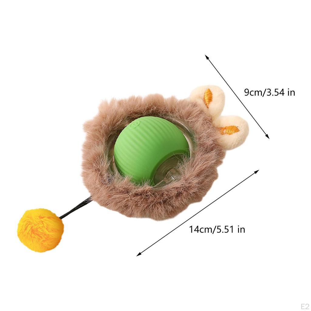 Cat Toy Ball for Indoor Play, Electric Rolling Kittens