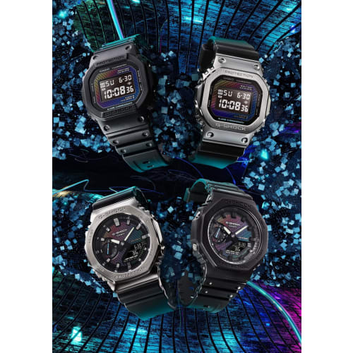 Casio G-Shock Watch, Metal Covered, Made with Biomass Plastic, GM-5600RW-1JF, Men's, Black