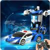 Remote Controlled Police Car Robot Police Autobot