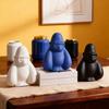 Gorilla Ornament Vinyl Modern Art Living Room Ornament Artistic Flavor Home Decor Children Room Desktop Decoration