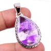 Natural Cacoxenite Gemstone 925 Solid Sterling Silver Jewelry Pendant 1.75" n1O52