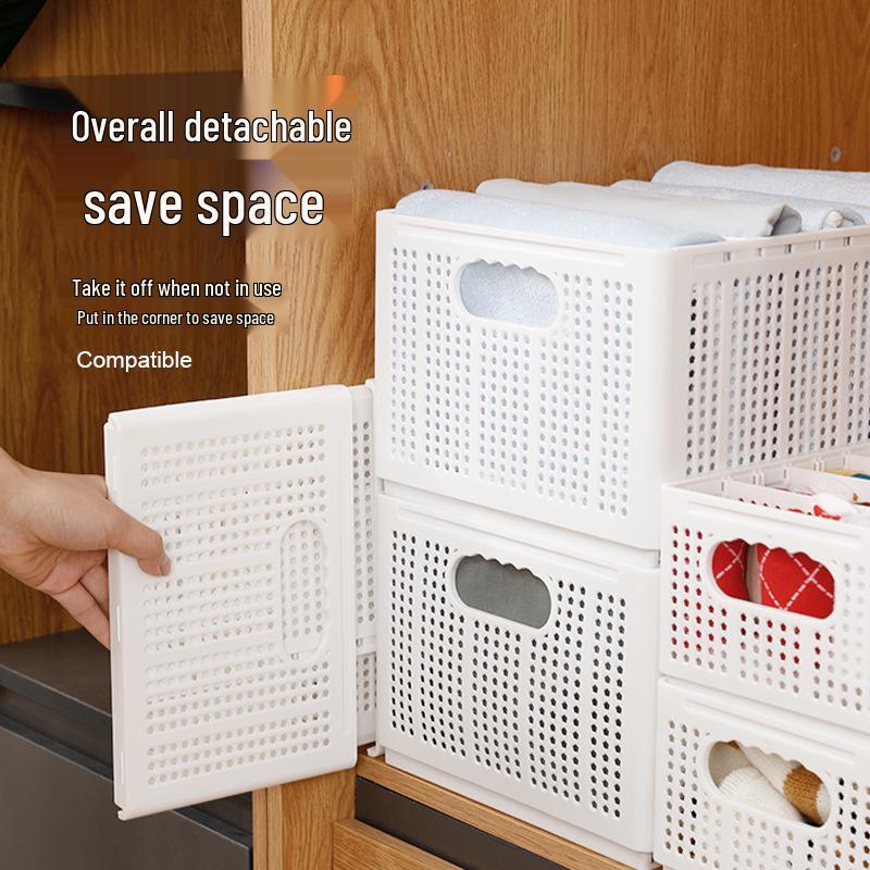Складной органайзер для гардероба: Разделительный ящик для хранения одежды, носков и нижнего белья