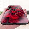 Чехол для телефона из закаленного стекла с подсолнухом и розой для iPhone Samsung Galaxy OnePlus Oppo Xiaomi Redmi Note SA 7 8 9 10 11 12 13 14 20 21 22 53 Pro Max Ultra