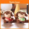 Plush Puppy Pendant Bag Hanging Decoration Keychain Animal Doll Pp Cotton Gift