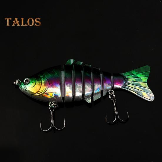 9.5CM/16G Тонущая многосочлененная рыболовная приманка для дальнего заброса, 7-секционная, бионическая жесткая искусственная приманка, аксессуары для рыбалки в пресной и соленой воде