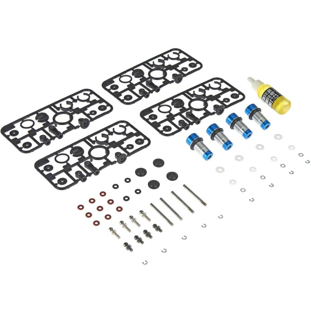Tamiya Алюминиевый масляный амортизатор Hop Up Options 54670 № 1670 OP.1670 GF-01 (4 шт)