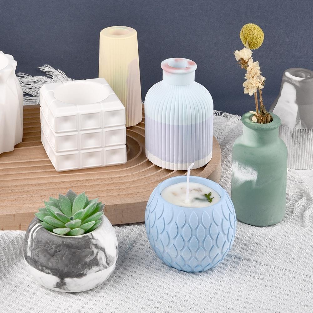 10ml Gypsum Cement Coloring Planter Pigment Gypsum Powder Color Concentrate Concrete Cement Plaster Mold Decoration Handmade