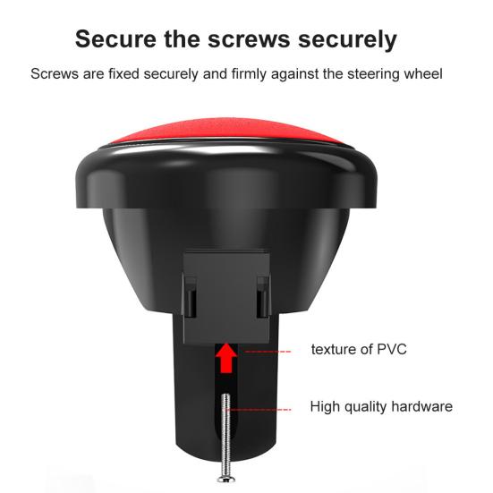 Stylish Car Truck Steering Wheel Spinner Grip Knob Handle Control Ball Booster