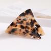 Korean-Style Trendy Hair Accessories: Simple Triangular Acetate Claw Clip for Women