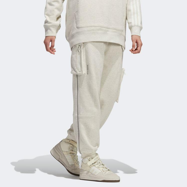 adidas X Ivy Park Co-Branded однотонные спортивные брюки мужские, белые, H21189