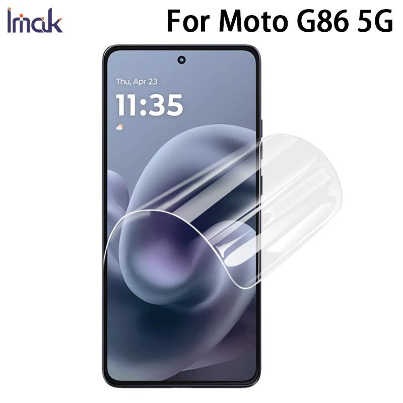 Для Moto G86 Power 5G Стекло IMAK Гидрогелевая пленка 4-го поколения Полное покрытие Защитная пленка для экрана