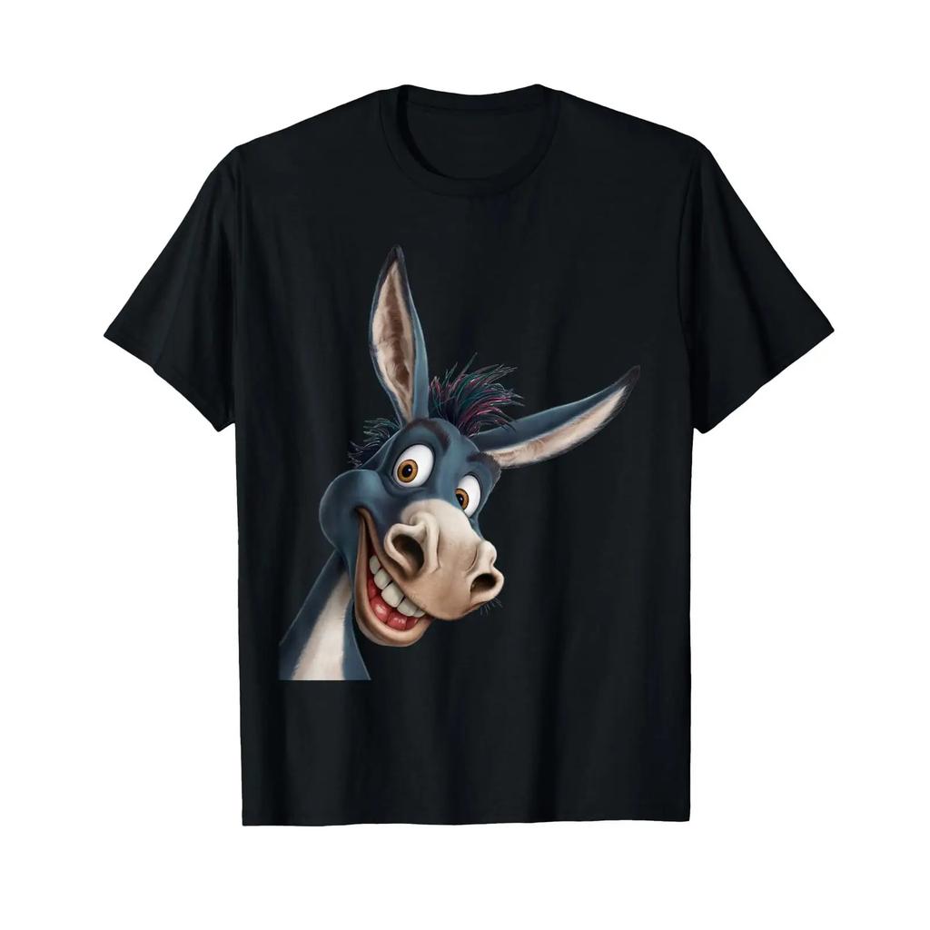 Peach Bruh Funny Donkey Art Smile T Shirt Vintage Stretched Homme Fashion Comfortable Casual Designer Clothes Streetwear