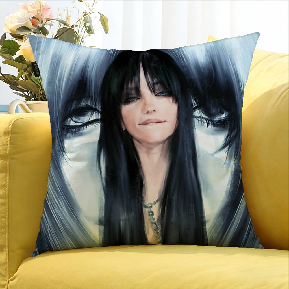 Singer B-Billie E-Eilish Various Sizes Square Pillow Case For Car Home Bedchamber Decor