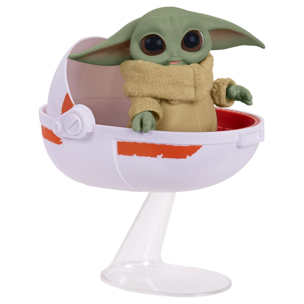 Hasbro Star Wars Wild Ride Grogu the Child Animatronic Toy, Featuring Over 25 Sounds and Movements, for Ages 4 and Up, Powered, F3954, Authentic.